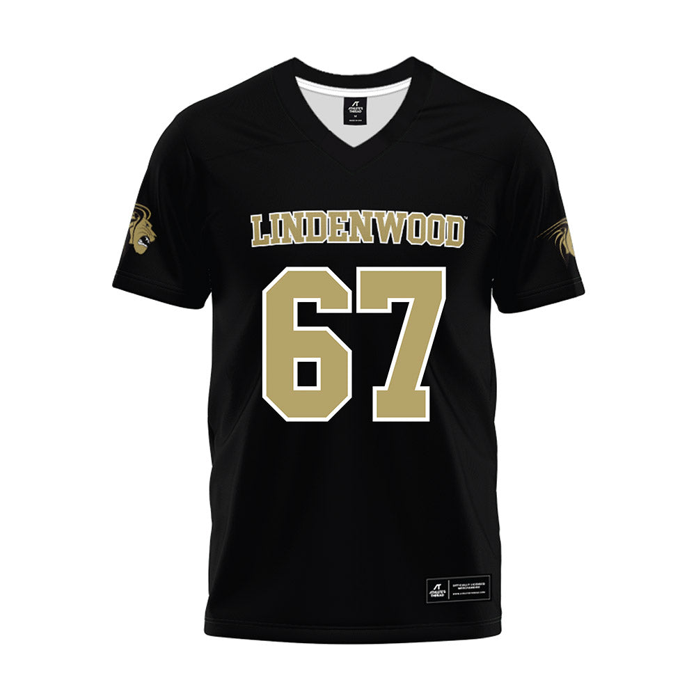 Lindenwood - NCAA Football : Connor Cook - Premium Football Jersey-0