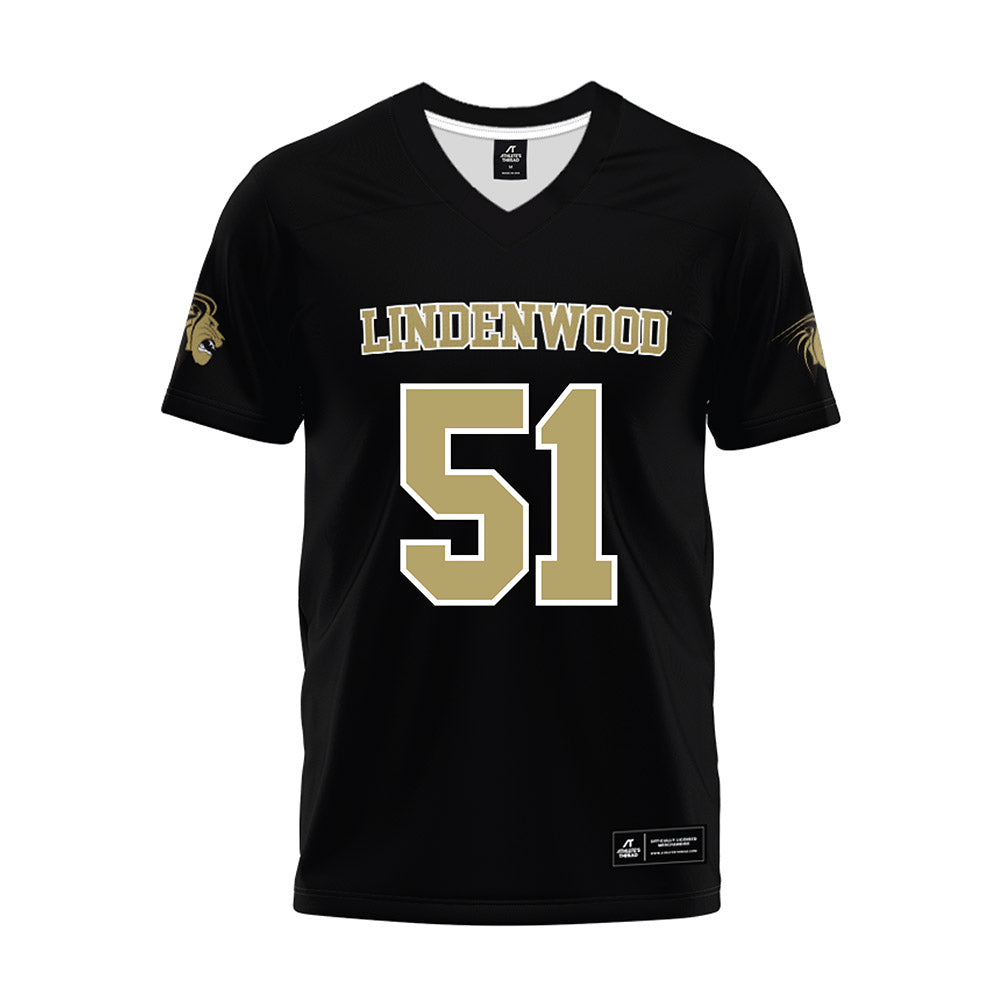 Lindenwood - NCAA Football : Brogan Hartmann - Premium Football Jersey-0