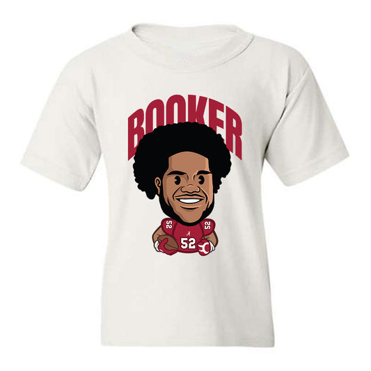 Alabama - NCAA Football : Tyler Booker - Youth T-Shirt