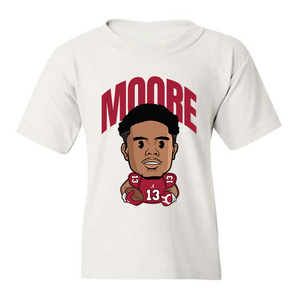 Alabama - NCAA Football : Malachi Moore - Youth T-Shirt