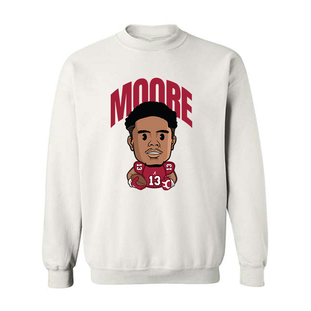 Alabama - NCAA Football : Malachi Moore - Crewneck Sweatshirt