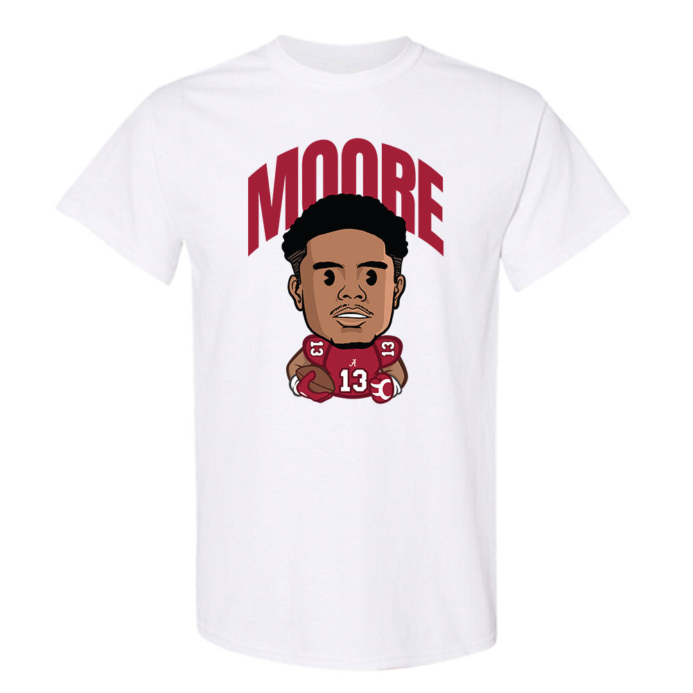 Alabama - NCAA Football : Malachi Moore - T-Shirt