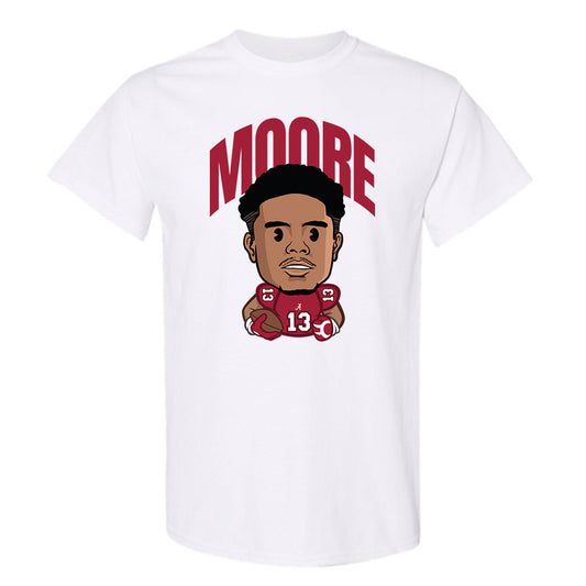 Alabama - NCAA Football : Malachi Moore - T-Shirt