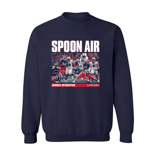 Samford - NCAA Football : DaMonta Witherspoon - Crewneck Sweatshirt