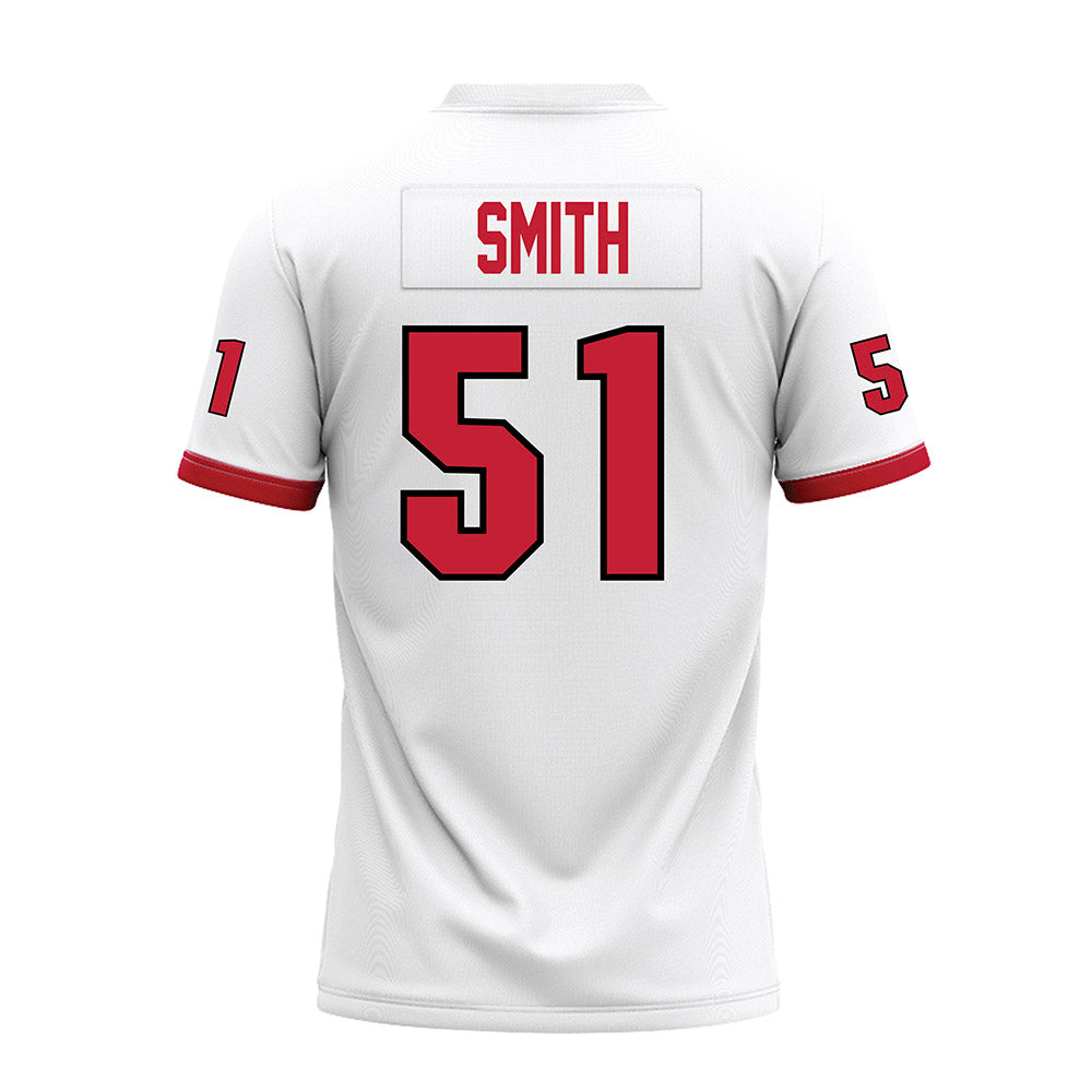 Miami of Ohio - NCAA Football : Eric Smith - White Premium Football Jersey-1