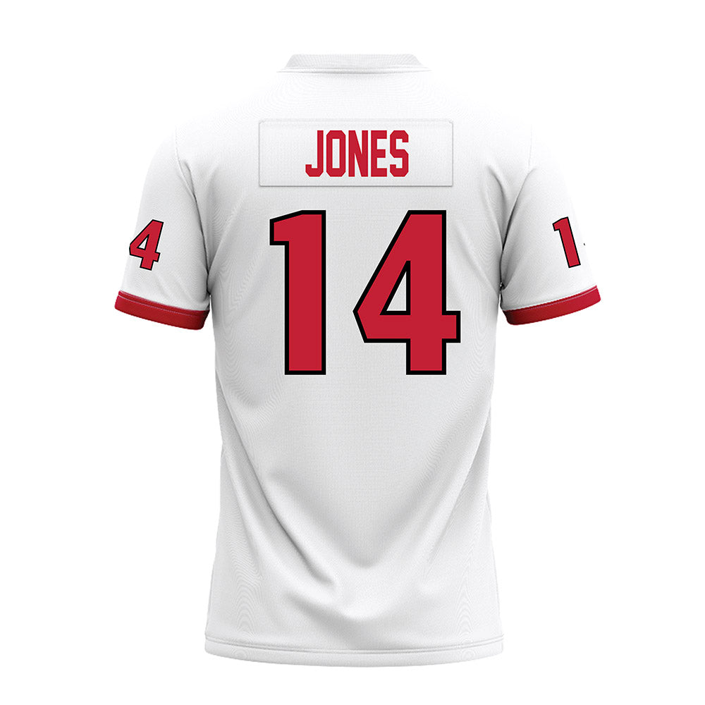 Miami of Ohio - NCAA Football : D'Shawntae Jones - White Premium Football Jersey-1