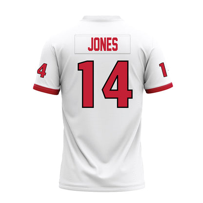 Miami of Ohio - NCAA Football : D'Shawntae Jones - White Premium Football Jersey-1