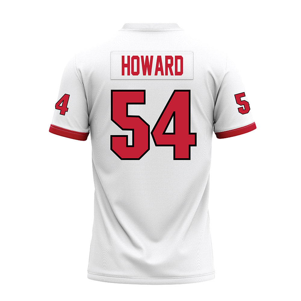 Miami of Ohio - NCAA Football : Aiden Howard - White Premium Football Jersey-1