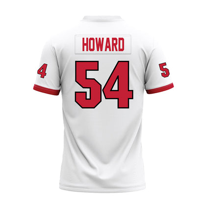 Miami of Ohio - NCAA Football : Aiden Howard - White Premium Football Jersey-1