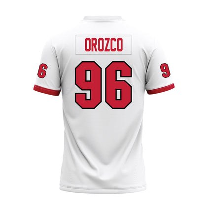 Miami of Ohio - NCAA Football : Carmine Orozco - White Premium Football Jersey-1