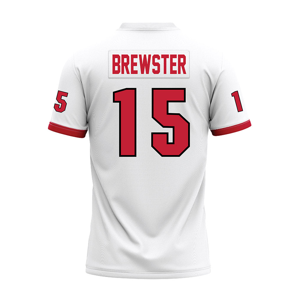 Miami of Ohio - NCAA Football : Harrison Brewster - White Premium Football Jersey-1