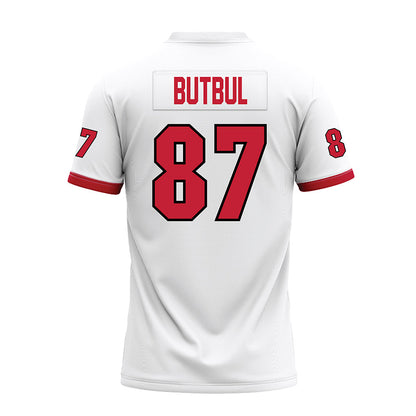 Miami of Ohio - NCAA Football : Noam Butbul - White Premium Football Jersey-1