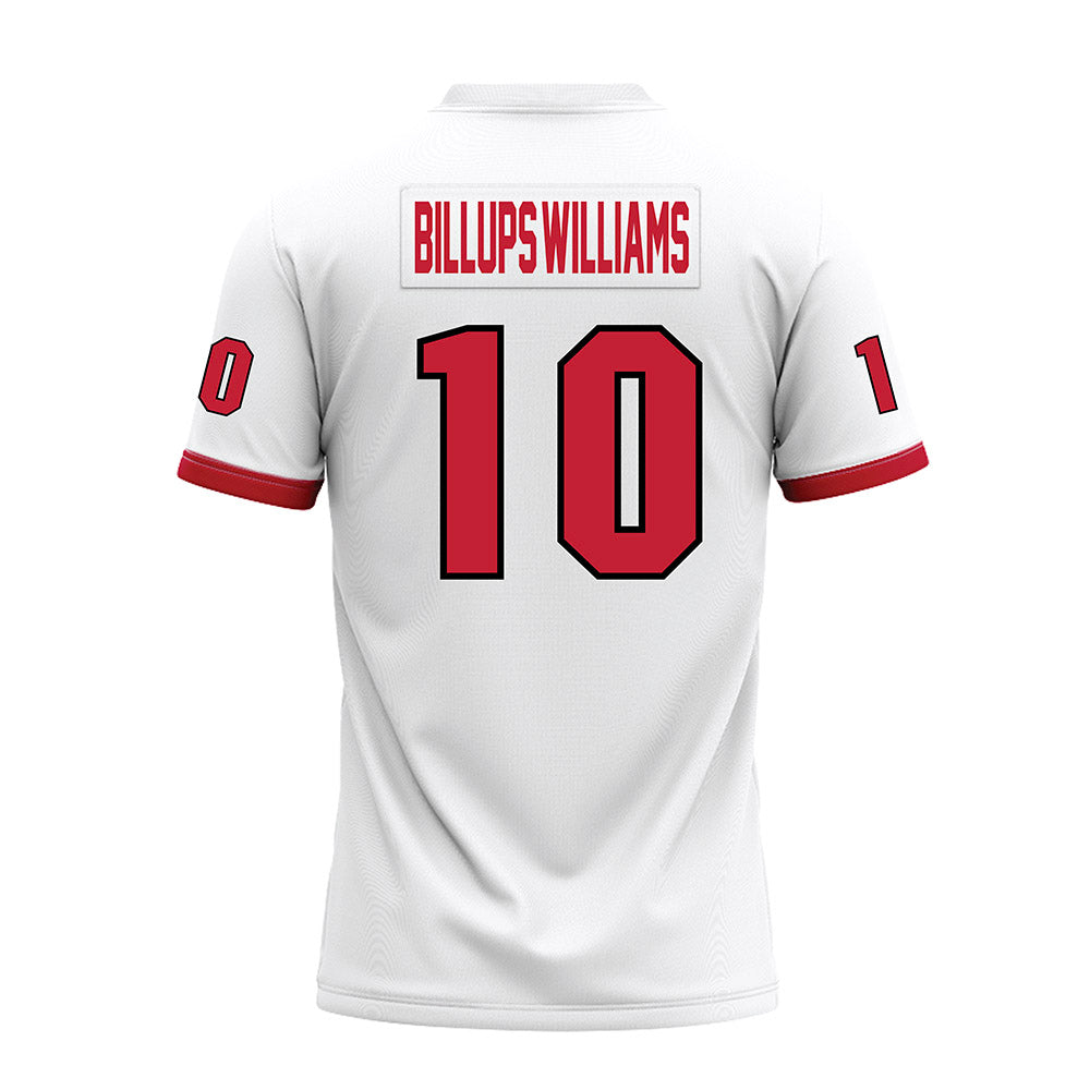 Miami of Ohio - NCAA Football : Lynel Billups-Williams - White Premium Football Jersey-1