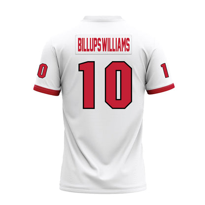 Miami of Ohio - NCAA Football : Lynel Billups-Williams - White Premium Football Jersey-1