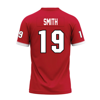 Miami of Ohio - NCAA Football : Jerome Smith - Red Premium Football Jersey-1