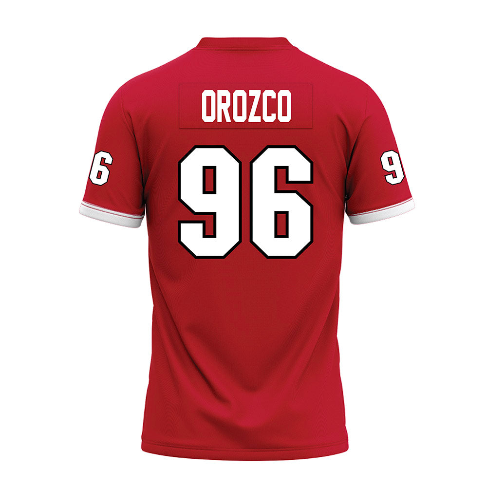 Miami of Ohio - NCAA Football : Carmine Orozco - Red Premium Football Jersey-1
