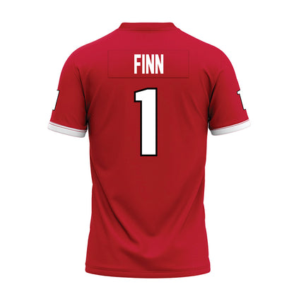 Miami of Ohio - NCAA Football : Dequan Finn - Red Premium Football Jersey-1
