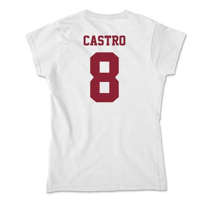 UMass - NCAA Softball : Lydia Castro - Soft Style Women’s T-Shirt-1