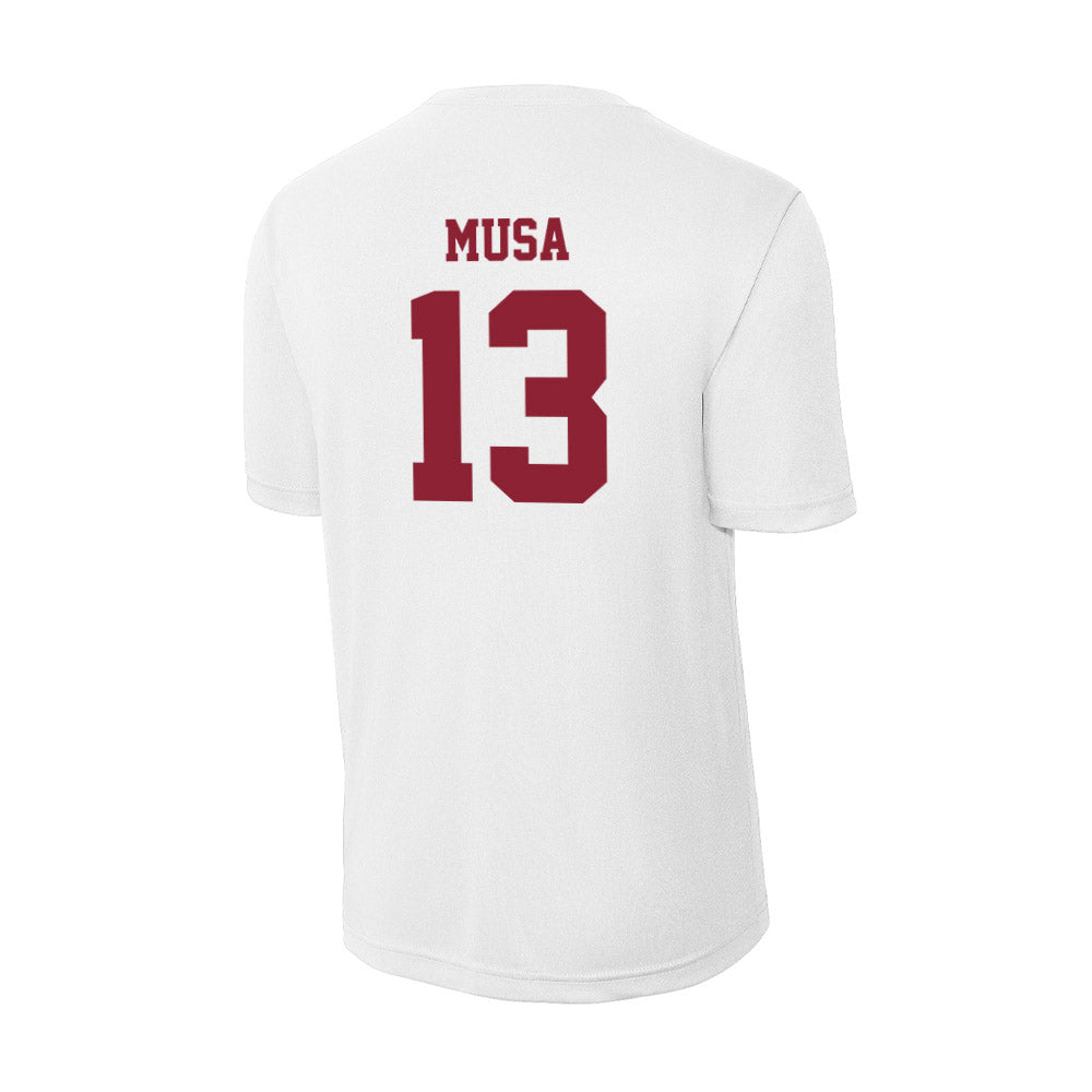 UMass - NCAA Men's Ice Hockey : Joey Musa - Activewear T-shirt