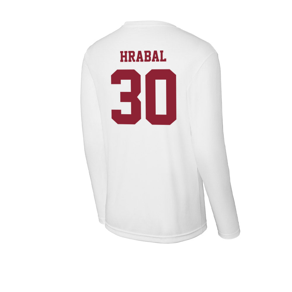 UMass - NCAA Men's Ice Hockey : Michael Hrabal - Activewear Long Sleeve T-Shirt