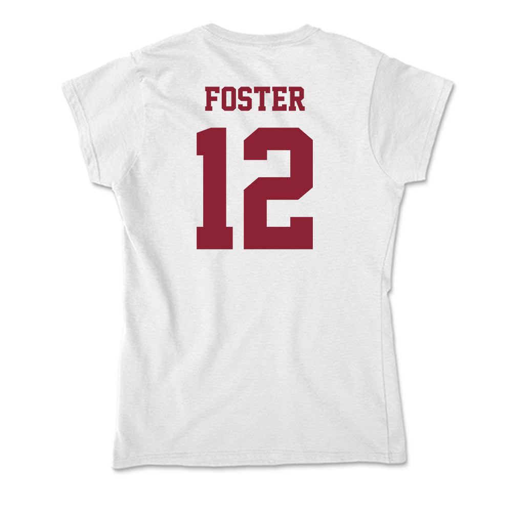 UMass - NCAA Men's Basketball : Tarique Foster - Soft Style Women’s T-Shirt-1