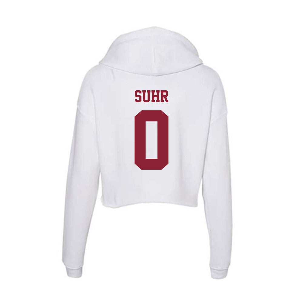 UMass - NCAA Cheerleading : Kierstyn Suhr - Women's Crop Fleece Hoodie-1