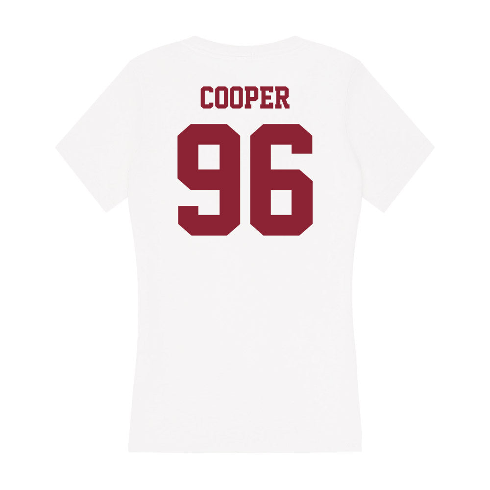 UMass - NCAA Football : Michael Cooper - Women's V-Neck T-Shirt-1