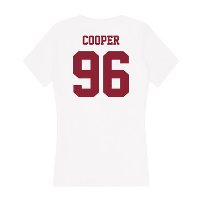 UMass - NCAA Football : Michael Cooper - Women's V-Neck T-Shirt-1