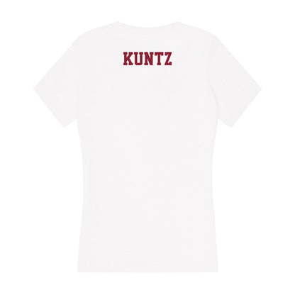 UMass - NCAA Women's Rowing : Lily Kuntz - Women's V-Neck T-Shirt-1