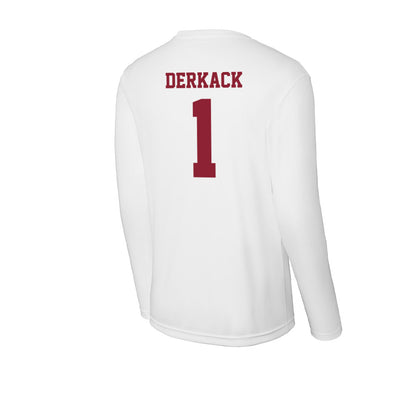 UMass - NCAA Women's Basketball : Taylor Derkack - Activewear Long Sleeve T-Shirt