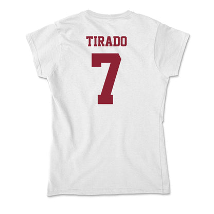 UMass - NCAA Baseball : Anthony Tirado - Soft Style Women’s T-Shirt-1