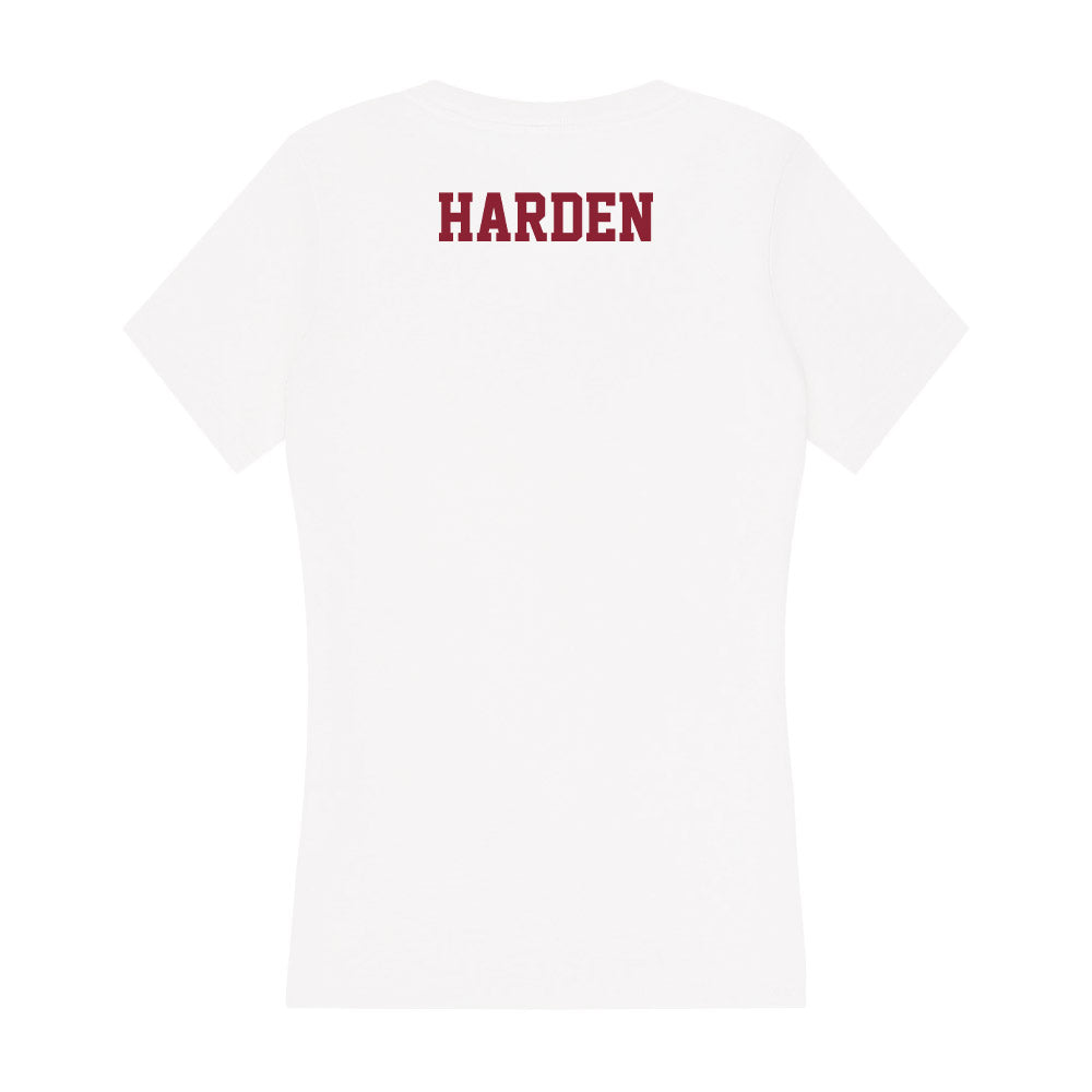 UMass - NCAA Men's Track & Field : Michael Harden - Women's V-Neck T-Shirt-1