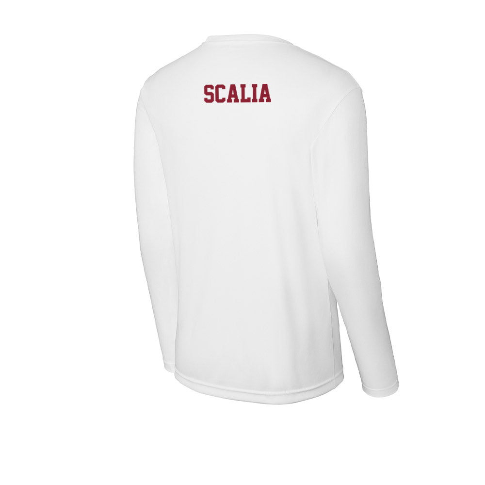 UMass - NCAA Men's Track & Field : Chris Scalia - Activewear Long Sleeve T-Shirt