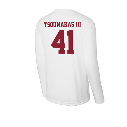 UMass - NCAA Football : Alex Tsoumakas III - Activewear Long Sleeve T-Shirt