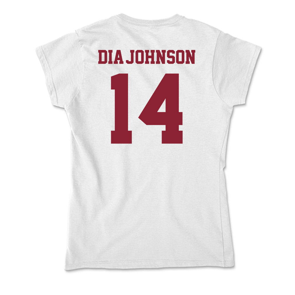 UMass - NCAA Football : Kezion Dia-Johnson - Soft Style Women’s T-Shirt-1