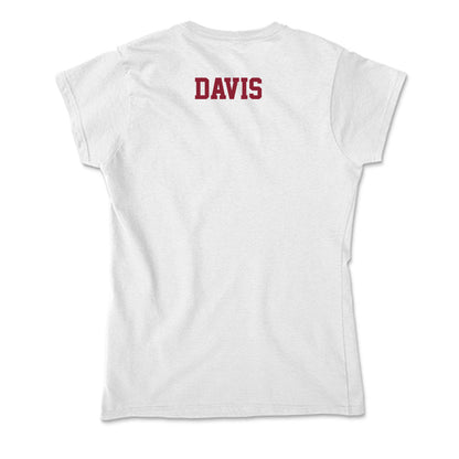 UMass - NCAA Women's Cross Country : Rylee Davis - Soft Style Women’s T-Shirt-1