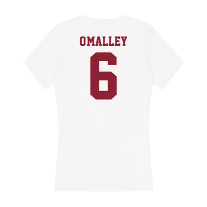 UMass - NCAA Men's Soccer : Aaron O'Malley - Women's V-Neck T-Shirt-1