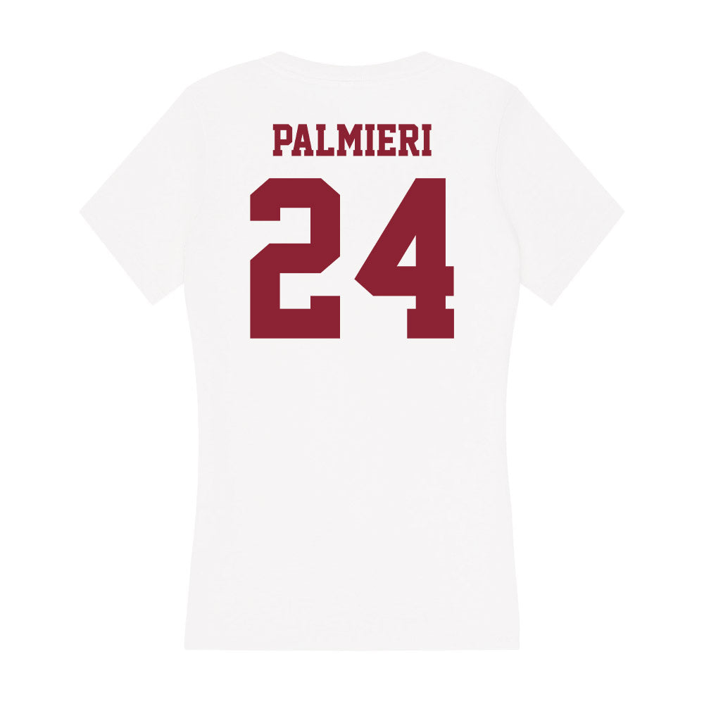 UMass - NCAA Women's Basketball : Allie Palmieri - Women's V-Neck T-Shirt-1