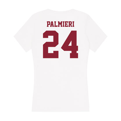 UMass - NCAA Women's Basketball : Allie Palmieri - Women's V-Neck T-Shirt-1