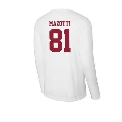 UMass - NCAA Football : Dominick Mazotti - Activewear Long Sleeve T-Shirt