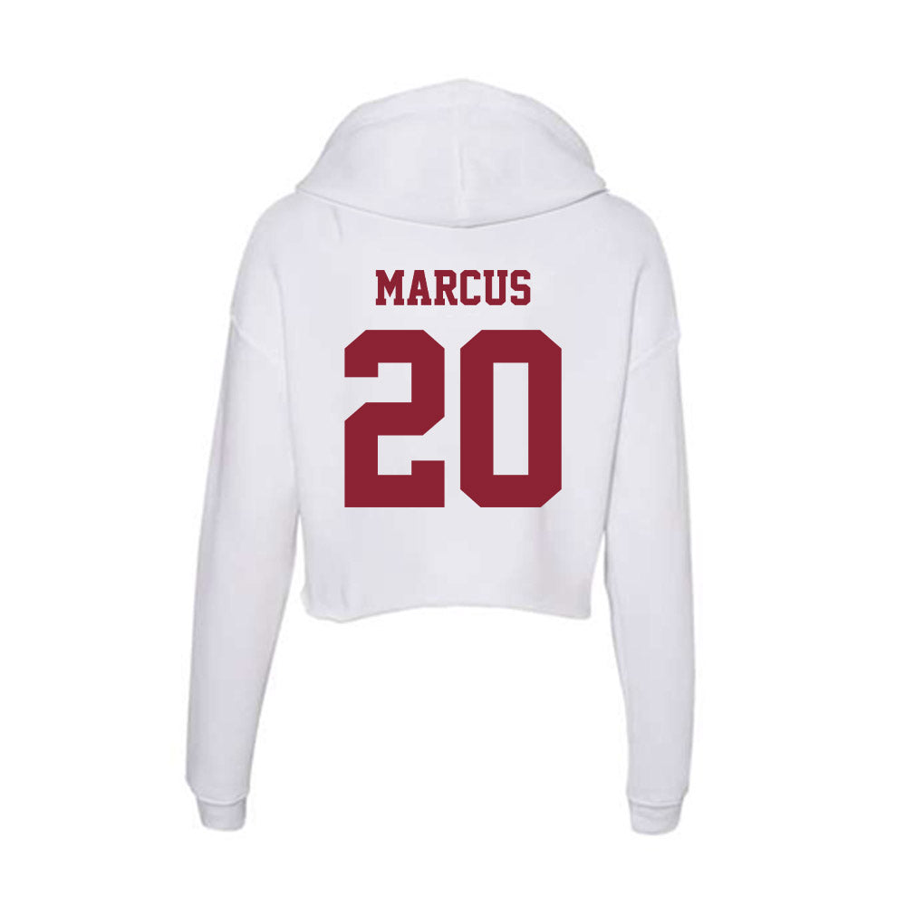  - NCAA Men's Basketball : Ryan Marcus - Women's Crop Fleece Hoodie-1