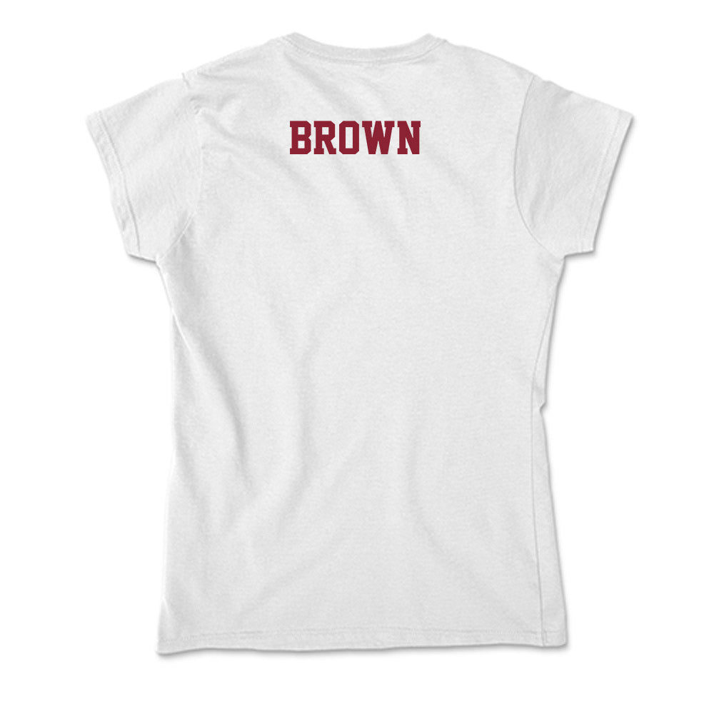 UMass - NCAA Men's Track & Field : Jacob Brown - Soft Style Women’s T-Shirt-1