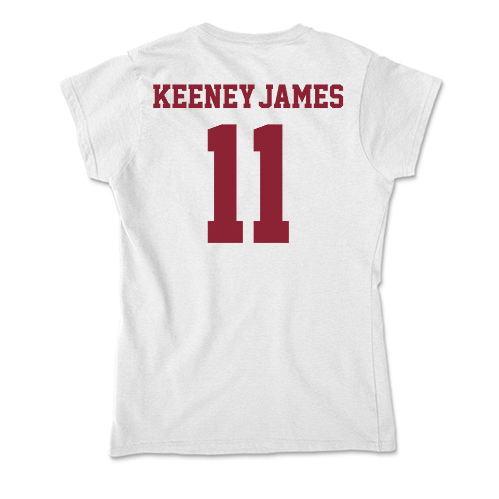 UMass - NCAA Football : Jakobie Keeney-James - Soft Style Women’s T-Shirt-1