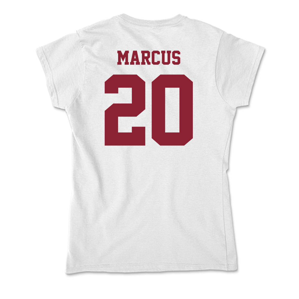 UMass - NCAA Men's Basketball : Ryan Marcus - Soft Style Women’s T-Shirt-1