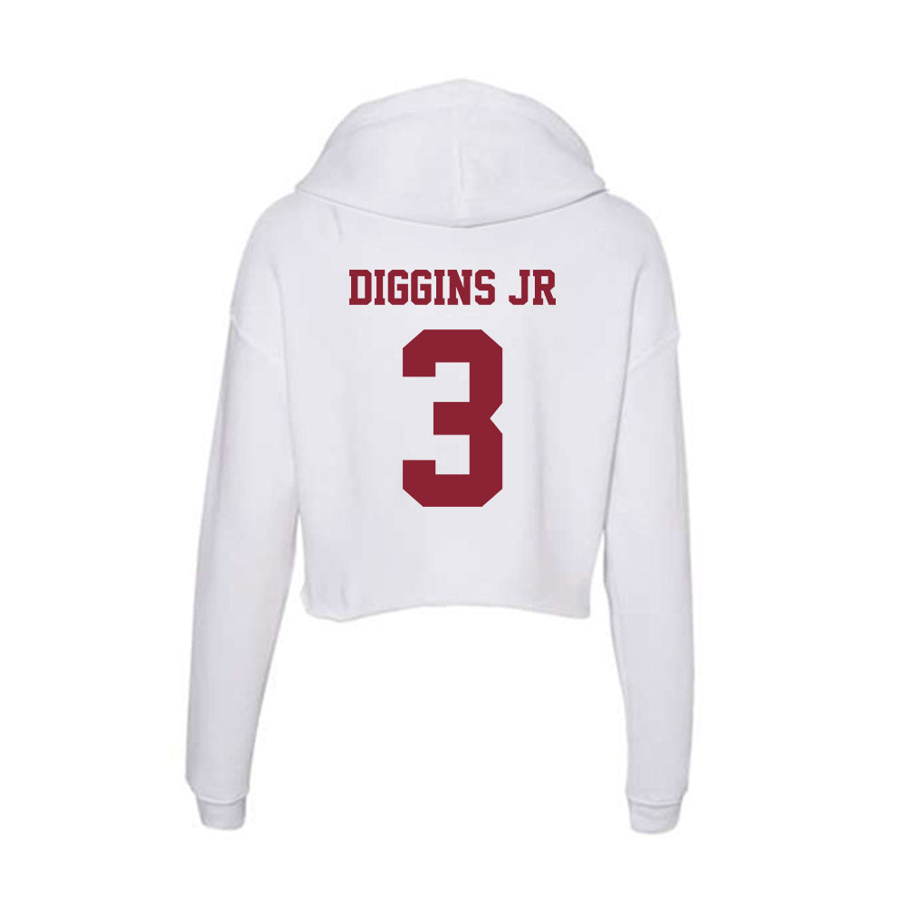  - NCAA Men's Basketball : Rahsool Diggins Jr - Women's Crop Fleece Hoodie-1