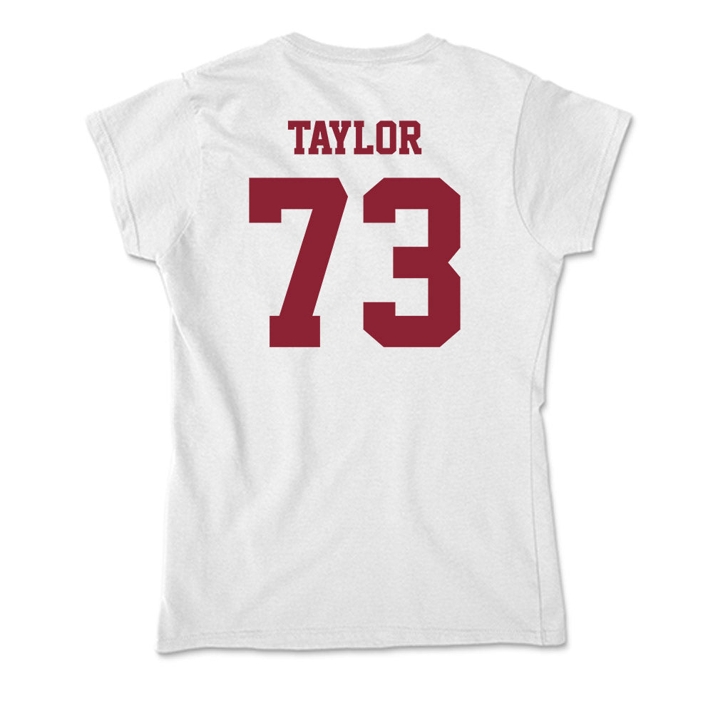 UMass - NCAA Football : Brock Taylor - Soft Style Women’s T-Shirt-1