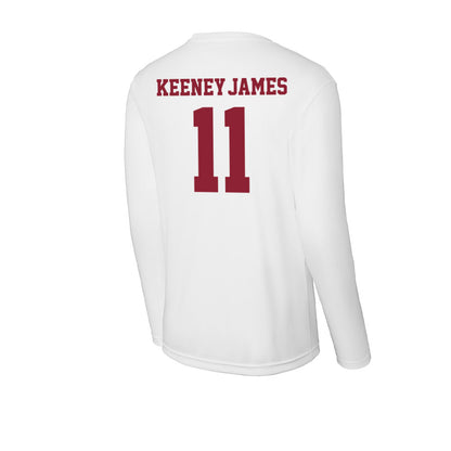 UMass - NCAA Football : Jakobie Keeney-James - Activewear Long Sleeve T-Shirt