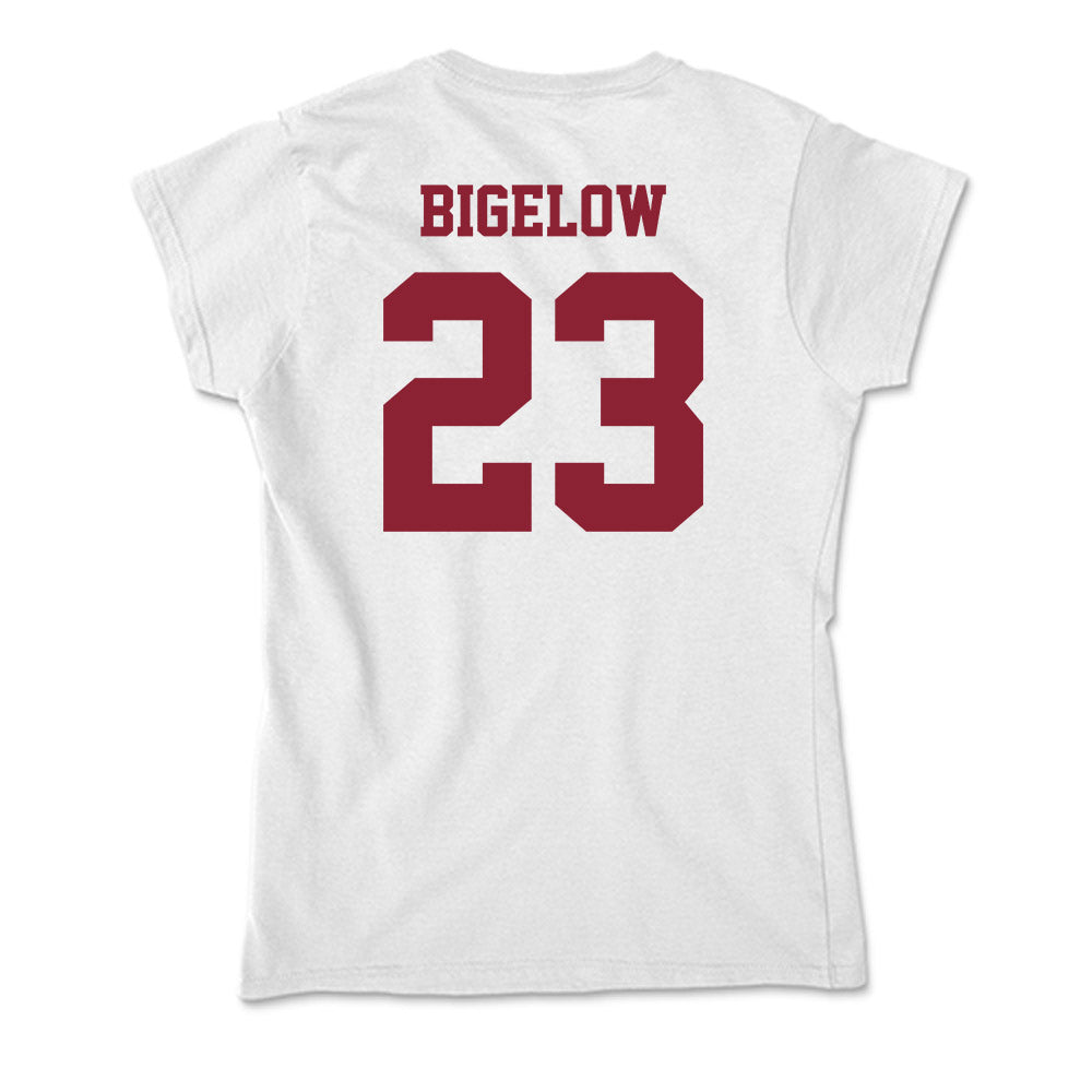 UMass - NCAA Baseball : Leif Bigelow - Soft Style Women’s T-Shirt-1