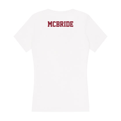 UMass - NCAA Women's Track & Field : Marielsa McBride - Women's V-Neck T-Shirt-1