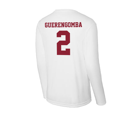 UMass - NCAA Men's Basketball : Nathan Guerengomba - Activewear Long Sleeve T-Shirt